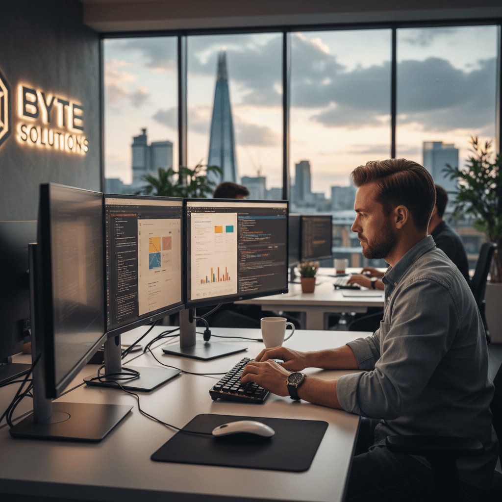 Web development workspace